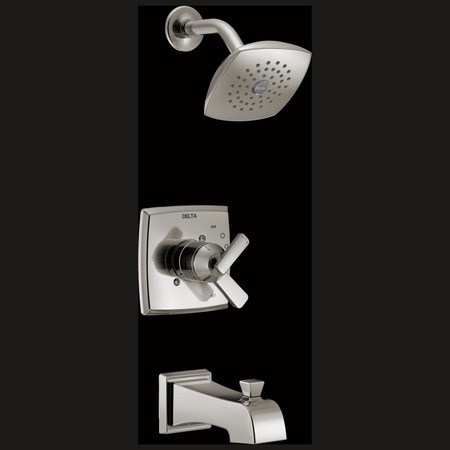 DELTA Ashlyn Monitor® 17 Series Tub & Shower Trim Stainless T17464-SS